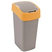 Atkritumu spainis Flip Bin 45L sudraba/dzeltens  0802172535 3253922172097