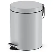 Atkritumu tvertne ar pedāli Selekta S / 5L matēti pelēka  035050201 4007126244864