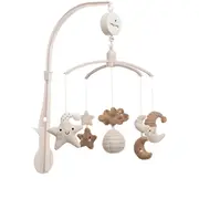 Babys Only Heaven Muzikālais Karuselis 0 m Clay/Warm Linen  Bo-814.023.060.50 8720791359300