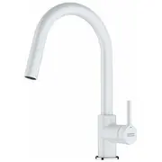 Virtuves jaucējkrāns Franke Lina stāvošs polar white 115.0626.081  7612985901772