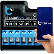 Blebox sterownik Wifi do rolet okiennych sterowany z aplikacji  shutterbox 5900168580015 32350