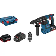 Bosch Powertools Akku-Bohrhammer Gbh 18V-26 F Professional Blau/Black, 2X Akku Procore18V 8,0Ah, L-Boxx  061191000E 3165140956451