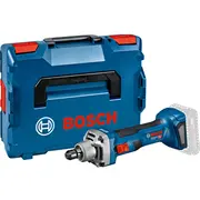 Bosch Powertools Akku-Geradschleifer Ggs 18V-20 Professional solo Blau/Black, ohne Akku und Ladegerät, in L-Boxx  06019B5400 4059952607108