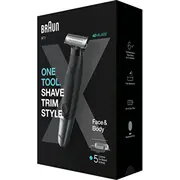 Braun Series X Xt5100 Face  Body Black/Silber 7500435206341