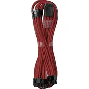 Cablemod C-Series Pro Modmesh 12Vhpwr uz 3X Pci-E kabelis Corsair - 60Cm, dark red  Zuad-1380 0694365692033 Cm-Pcsr-16P3-N60Kbr-5Pc-R-Ss