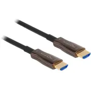 Delock Aktives Optisches Hdmi Kabel 8K 60Hz Black, 10 Meter, mit Metallarmierung  86029 4043619860296
