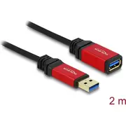 Delock Verlängerungskabel Usb 3.0 Typ-A Stecker  Buchse 2 m 82753 4043619827534