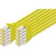 Digitus Cat 6A S/Ftp savienojuma kabelis, 10 gab., 2M, yellow  Dk-1644-A-020-Y-10 4016032469209 85444210