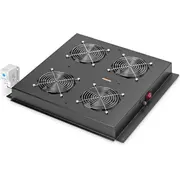 Digitus roof ventilation unit for Unique Network Rack  Dynamic Basic network and server racks, fan module black Dn-19 Fan-4-B-N 4016032332855