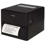 Drukarka etykiet Citizen Cl-E300 Direct Thermal 203 X Dpi 200 Mm/Sec 10.4 Cm 8 Lpm Black  Cle300Xebxxx 5711783994442