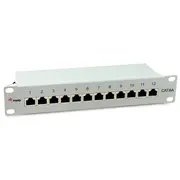 Equip 10 Patchpanel 12Xrj45 Cat6A Ftp 1U  500Mhz Ral7035 326523 4015867237519 85369010