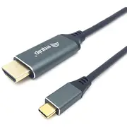 Equip Adapter Usb-C-Hdmi2.0  St/St 4K/ 60Hz 3.00M Pvc 133417 4015867228722 84718000