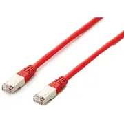 Equip Patchkabel Cat6A Plat.s/Ftp 2Xrj45 10.00M  rot Lszh Polybeutel 605626 4015867152454 85444210