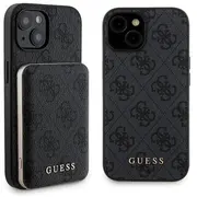 Guess Gubpm5P15S4Gemgk Aizmugurējais Apvalks  Ārējais Akumulators priekš Apple iPhone 15 3666339214609