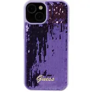 Guess Hc Sequin Script Metal Case Aizsargapvalks Priekš Apple iPhone 15 Pro Max  Guhcp15Xpsfdgsu 3666339176259