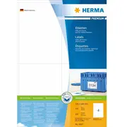Herma Premium etiķetes A4 balts 105X148 mm papīrs 800 gab.  4627 4008705046275 48219010