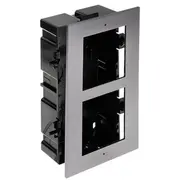 Hikvision Ds-Kd-Acf2, rámeček pro modulární interkom, 2 moduly, zápustná montáž  Ds-Kd-Acf2Plastic 6954273691561 24416