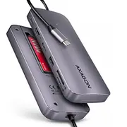 Axagon Hmc-6Gm2 Multiport-Hub, Usb-C 3.1, M.2-Nvme/Sata, Hdmi, 1X Usb-A, Usb-C, Cr  Zuus-654 8595247907462