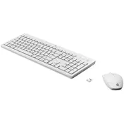 Hp 230 - Tastatur-Und-Maus-Set kabellos 2.4 Ghz Deutsch weiß für 14, 14S, 15, 15S, 17, Envy 17M, x360  3L1F0AaAbd 195908430872