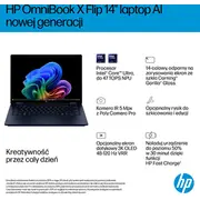 Hp Omnibook X Flip -Ultra 7 258V  14-2K-Oled-Dotyk 32Gb 1Tb W11H Navy Cw9W5Ea 199764729071 Lt-2Std-I14-Hp-064