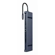 Gembird Usb Type-C 10In1 Space Dokstacija  A-Cm-Combo10-01 8716309124430