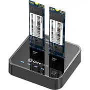 Usb centrmezgls Coreparts Ms-Cloner-Nvme dokstacija cietajiem diskiem 3.2 Gen 2 3.1 Type-C Black  5704174818595