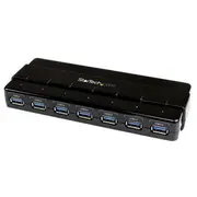 Usb centrmezgls Startech 7X Usb-A 3.0 St7300Usb3B  0065030855594