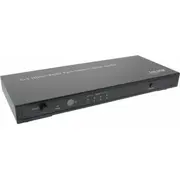 Inline Slēdzis 4X Hdmi  audio Black 65017 4043718232017