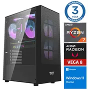 Intop Ryzen 7 5700G 16Gb 1Tb Ssd M.2 Nvme Radeon Rx Vega 8 Win11  T207411540385 T240385Wh