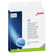 Jura 25045 Reinigungstabletten 3 Phasen 25 Stück  7610917250455