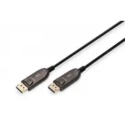 Digitus Displayport Glasfaser Kabel Aoc Hybrid 8K Dp 1.4 20M  Ak-340107-200-S 4016032467090 85447000