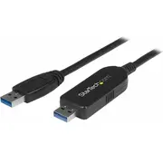 Usb kabelis Startech Usb-A - 2 m Black Usb3Link  0065030858229