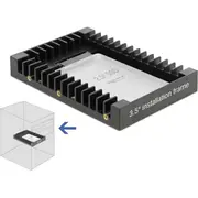 Kabelis Delock 3.5 uzstādāmais rāmis 2.5 Sata diskam black  18364 4043619183647 84733080