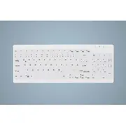 Klaviatūra Cherry Active Key Mta Ak-C7012 ar vadu De-Izkārtojums White  Ak-C7012F-U1-W/Ge 7061112490373