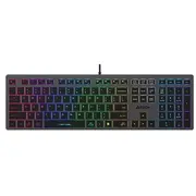 A4Tech Fstyler Fx60H Neon Backlit keyboard Usb Qwerty Black, Grey  A4Tkla47126 4711421978309 Uka4Trsp0047126