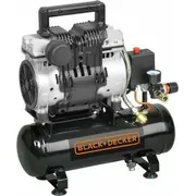 Bez eļļas kompresors BlackDecker Super Kluss 6L 8 Bar 1 gab.  B2Bb104Bnd359 8016738768756