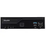 Shuttle Xpc slim Dh610 Black, ohne Betriebssystem  0887993005119