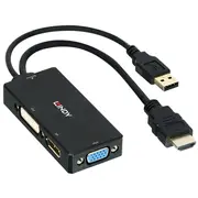 Lindy Konverter Hdmi an Dp/Dvi/Vga Multi  38182 4002888381826 84718000