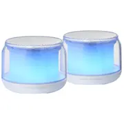 Mars Gaming Msauraw Usb Dsp Stereo Datoru skaļruni 15W / Rgb Bluetooth 5.3  8435693105671