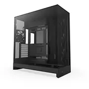 Nzxt H9 Flow  Black Matt, Tempered Glass x 2 Cm-H92Fb-01 5056547207643
