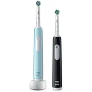 Oral B Power Pro1 Duopack Spazzolino Elettrico Blu E Nero  8001090915016