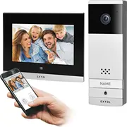 Orno Extel Wave bezvadu video durvju tālrunis, 7 monitors, skārienjūtīgs, Osd izvēlne, Wi-Fi  lietotne telefonam, vārtiem vadība, darbības rādiuss līdz 350M 5908254819667
