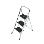 Pakāpienu soliņš salokāms K70 Standardline / alumīnija 3 pakāpieni, drošības rokturis  034393801 4007126439345