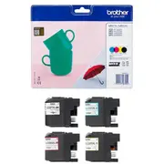 Brother oriģinālo tinti komplekts Lc227Xlvalbp Cyan, magenta, yellow, black  5014047567001