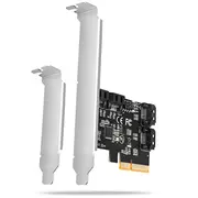 Pces-Sa4X4 Kontroler Pcie 4X wewnętrzny port Sata 6G, Asm1164, Sp  Lp 8595247906977 Amaxnkppcessa4X