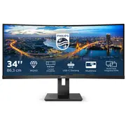 Philips B Line 346B1C/00 computer monitor 86.4 cm 34 3440 x 1440 pixels Quad Hd Lcd Black  8712581760816 phimo000047