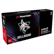 Graphics card. Powercolor Rx9060Xt 8G-L/Oc  4713436175971 1003433655