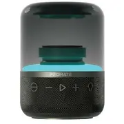 Promate Glitz Lumisound 360 Surround Portatīvais Bezvadu Bluetooth Skaļrunis  Docglitzbk 6959144060828