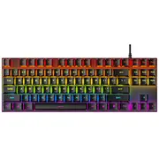 Roger K80 Spēļu vadu Mehāniskā tastatūra Rgb / Usb  K80-Bk 4752168149645