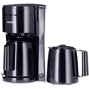 Severin Ka 9307 Filterkaffeemaschine 2 Thermokannen Black  4008146041464